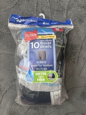 New 10 Pack Hanes Boys Boxer Brief Underwear Size Medium