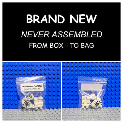 Lego Anti-Venom Minifigure from Spider-Man Set 76308 w/Custom Tendrils *NEW* - Picture 20 of 21