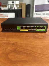 High power Poe Switch 240V-50/60hz0.6A