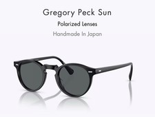 LENSES ONLY  Oliver People  s Gregory Peck. Polarized Dark Grey LENSES ONLY