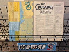 Simulations Productions The Crusades Western Invasions Of the Holy Land Game Set