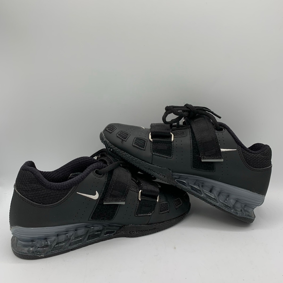 Nike Romaleos 2 Shoes Mens Size 4/Womens 5.5 Black White