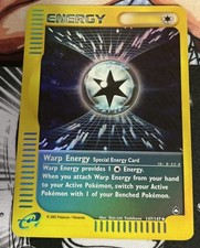 2002 Pokémon Aquapolis Warp Energy Reverse Holo Lightly Played No.147 on eBay