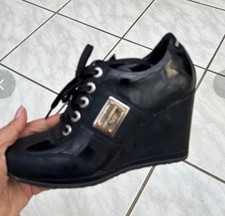 Dolce & Gabbana Sneaker Schuhe - Keilabsatz Gr 36 Schwarz