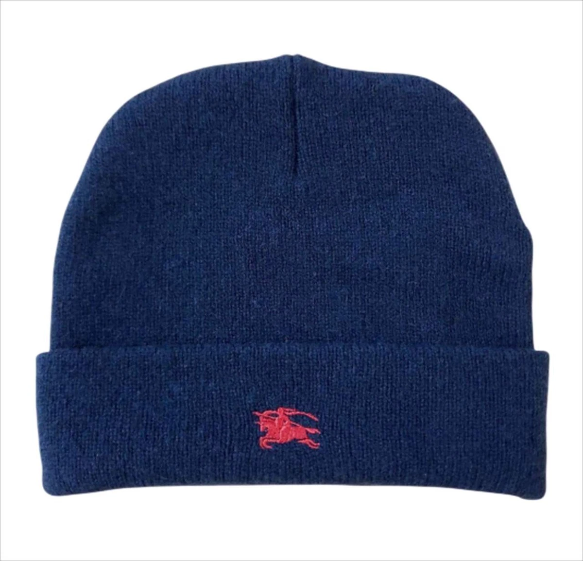 BURBERRY | baby blue 100% lambswool beanie Bluebellgray Lambswool Beanie Hat - Alba main image 4