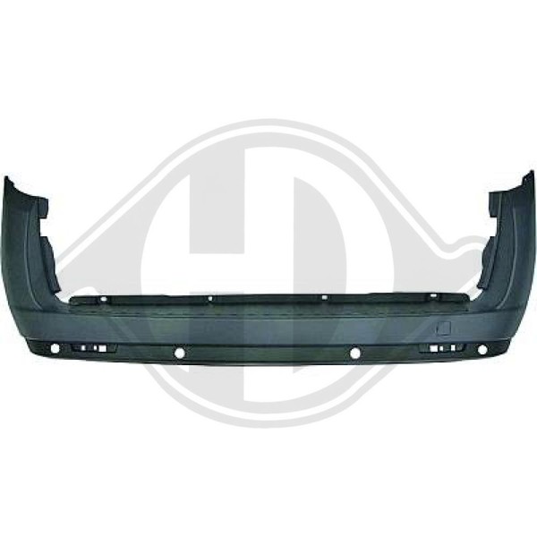 3486058 StoßStange Hinten FüR Fiat Doblo Cargo (263_)-image