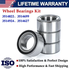 4PCS Front & Rear Wheel Bearings Kit For Polaris RZR XP 1000 S-XP 4 2014-2022 US