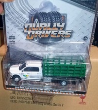 Greenlight Dually Drivers Series 7 2018  Ram 3500 stake  Waste Management truck 