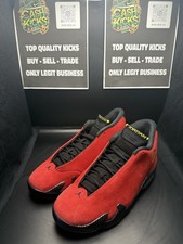 DS OG All 2025 Jordon 14 Ferrari Size 11 Black Red New In Box 100 Authentic
