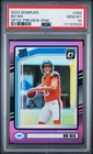 2024 PANINI DONRUSS OPTIC PREVIEW PINK #369 BO NIX ROOKIE RC PSA 10