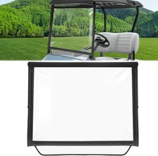 Golf Cart Windshield Fit for Ezgo TXT, Foldable, Portable Clear Lightweight Film