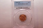 1947-D LINCOLN CENT GRADED PCGS MS66+RD