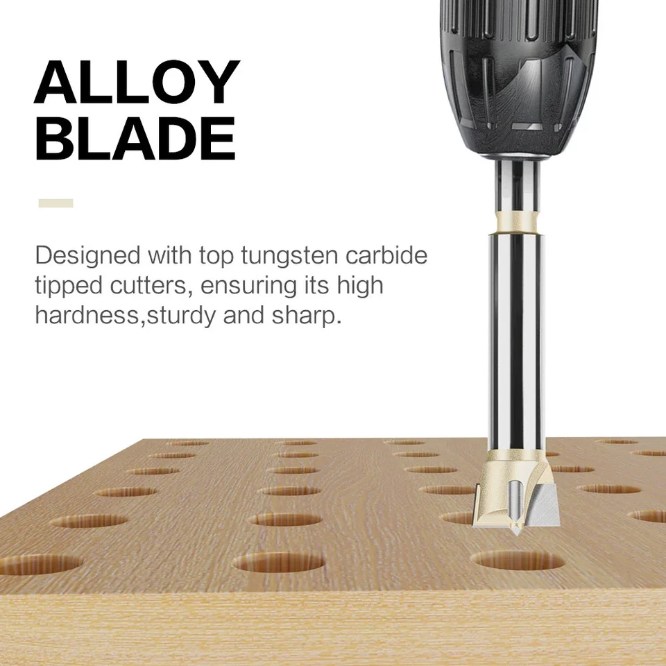 15-60mm Scharnierbohrer Forstner Bohrer Holz mit Wolframkarbid Spitze - Bild 2 von 4