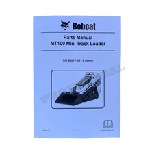Bobcat MT100 Mini Track Loader Parts Catalog Manual 7418622