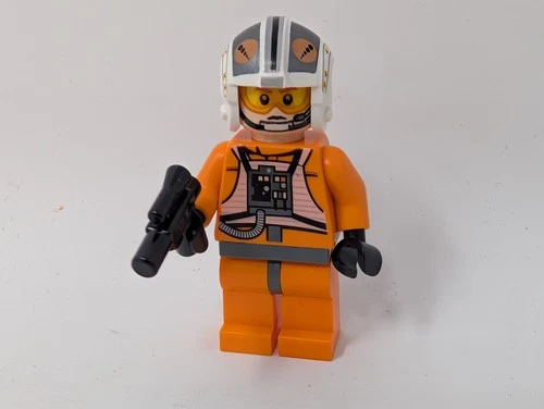 LEGO Star Wars Rebel X-wing Pilot (Theron Nett) Minifigure - sw0544