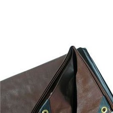 10' x 12' Super Heavy Duty 8 oz. Tarp Brown - BR10x12 Harpster Of Philipsburg
