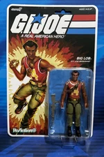 SUPER 7 GI JOE REACTION+ BIG LOB CARTOON COLORS O-RING EXCLUSIVE