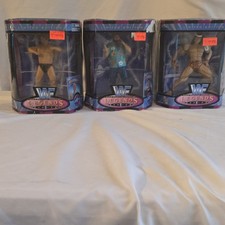 Jakks Pacific WWF Legends Action Figures Lot Blassie Albano Snuka