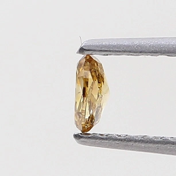 BROWN NATURAL DIAMOND FANCY OVAL DIAMOND ROSECUT DIAMOND 0.11TCW VS1 CLARITY - Image 4 of 4