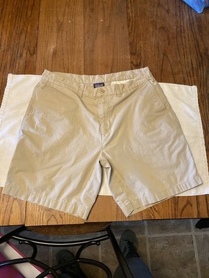 Patagonia All-Wear Chino Shorts 8  El Cap Khaki Mens 34 57675