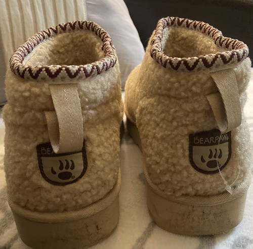 Bearpaw Womens Slippers Sheepskin Suede Us 10 EU 43 - Picture 2 of 7