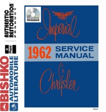 1962 Chrysler Imperial - All Models Factory Shop Service Manual
