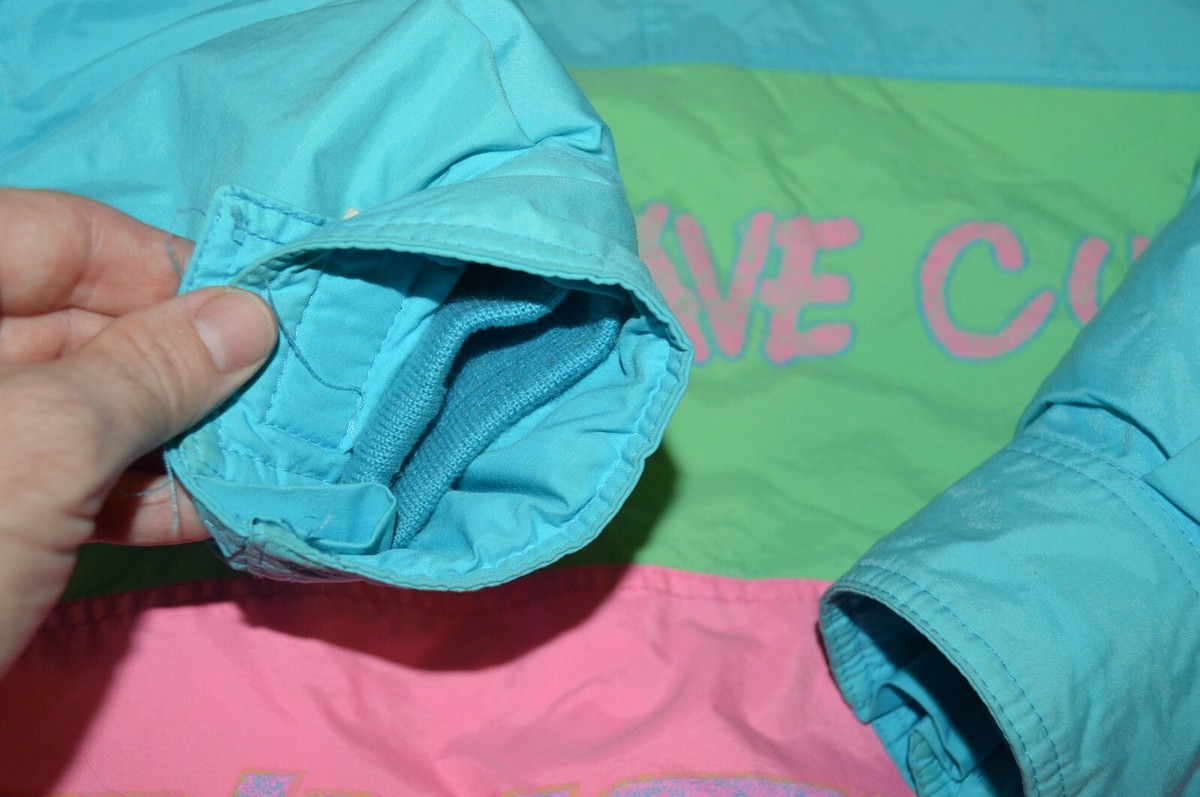 Vintage (90's) O'Neill Neon Jacket mens Large 