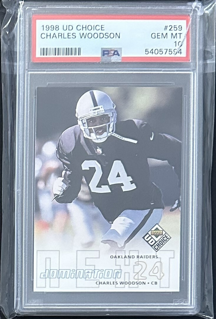 Charles Woodson UD Choice #259 Base