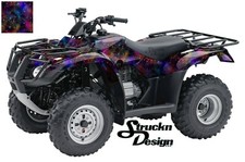 Colorful Galaxy Stars Nebula Grunge Vinyl Graphic Wrap Kit ATV UTV Golf Cart USA