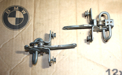 ORIGINAL BMW E30 SEDAN TOURING REAR DOOR BRAKE STOP STRAP LEFT & RIGHT 2PCS OEM