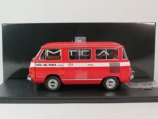 Mitica Fiat 850 Familiare FIREFIGHTERS 1970 1/18 MYTHICA201017-D