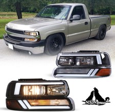 Led Headlights For 2000-2006 Chevy Tahoe Suburban 15002500 Front Projector Lamp Led Headlights For 2000-2006 Chevy Tahoe Suburban 15002500 Front Projector Lamp