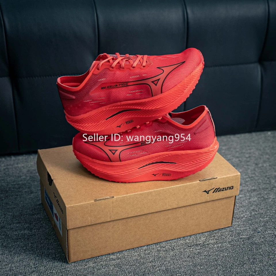 Mizuno Wave Rebellion Pro 2 Para hombres Zapatos para Correr en Carretera Placa de Carbono Tenis GIMNASIO Foto 3 de 4