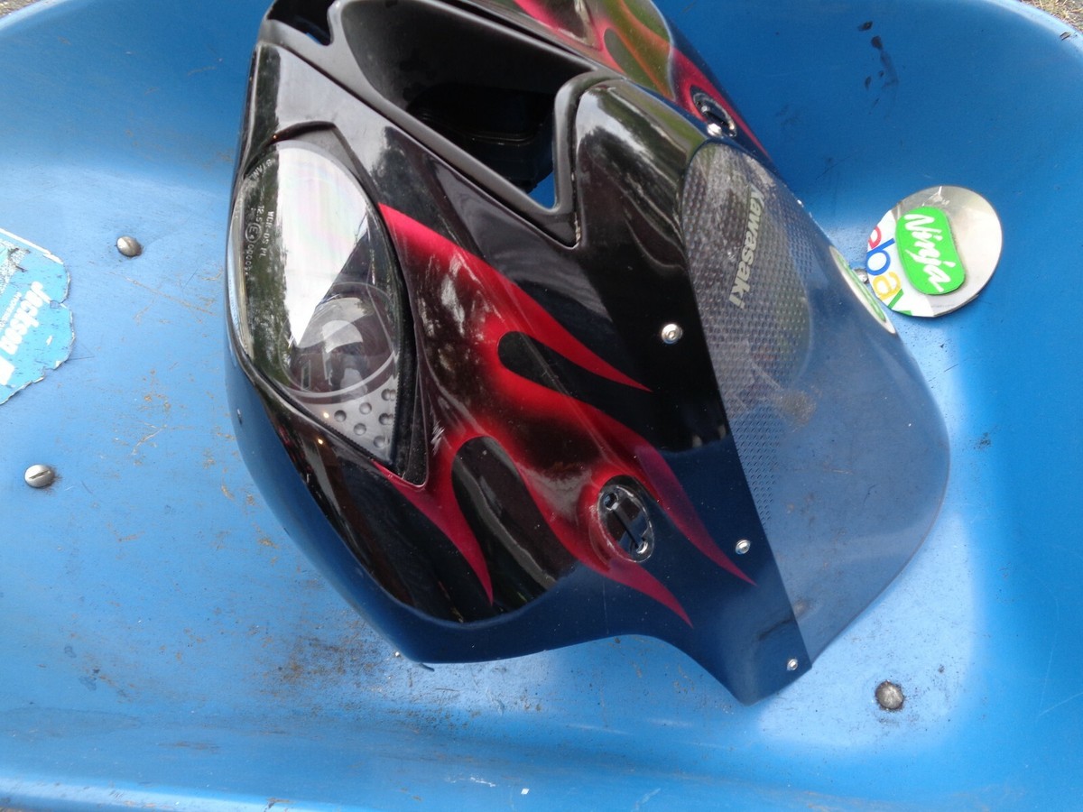 2007 ZX6R front bodywork upper fairing headlight stay
