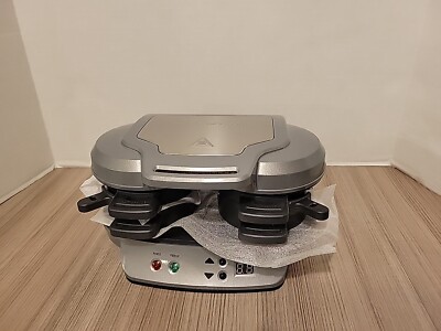 Hamilton Beach Home Electric Dual Breakfast Sandwich Maker Machine with Timer