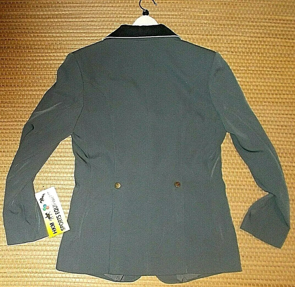 SCHNÄPPCHEN %%% NEU edles Damen Turnierjacket HKM grau 40 UVP90€ - Bild 3 von 3