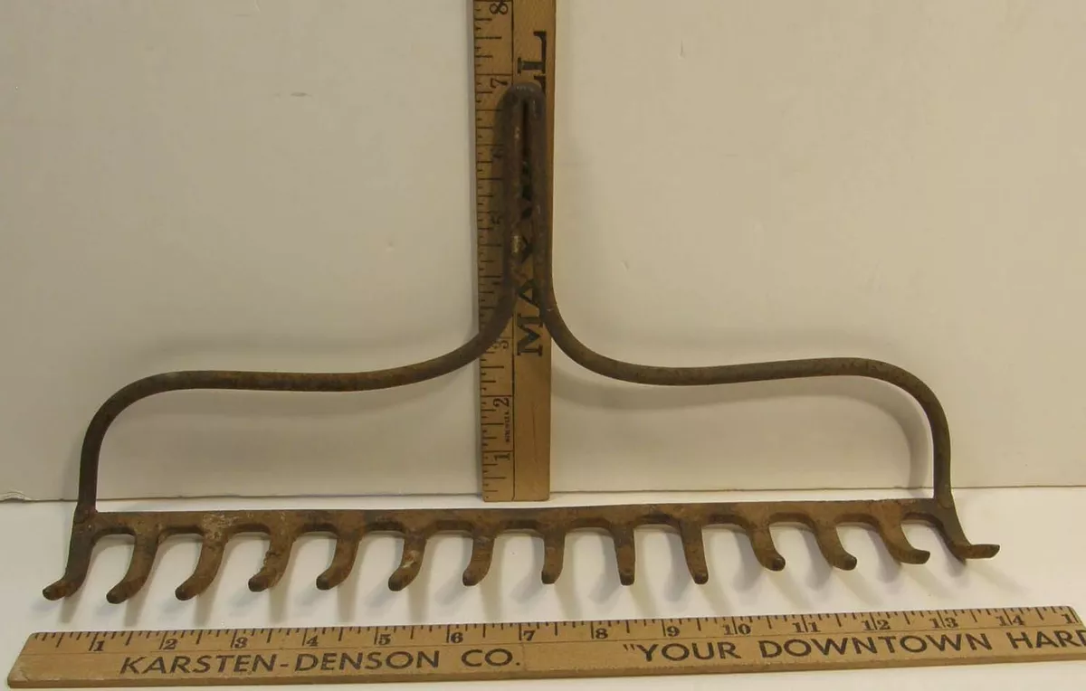 Old 2024 garden rake