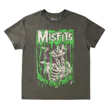 MISFITS - DEATH COMES RIPPING T SHIRT samhain danzig doyle horror punk rock