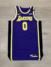 lakers kyle kuzma team issued Size 52+6 pro cut jersey Social justice￼ Bubble￼