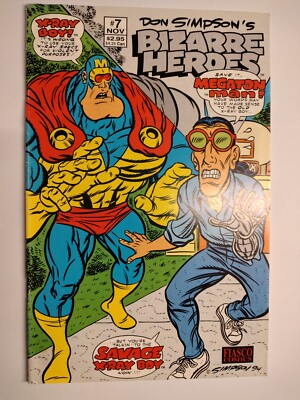 *Fiasco Comics:Bizarre Heroes, Megation man, 7. Nov., 1994, Softcover, new.