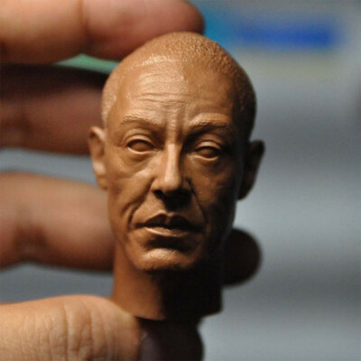 Blank 1/6 Scale Breaking Bad Gustavo Fring Head Sculpt Unpainted Fit 12'' Figure