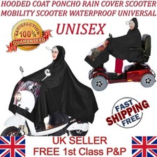 Mobylette Vélo Pluie Mac Poncho Suit Till Housse à Capuche Manteau Imperméable