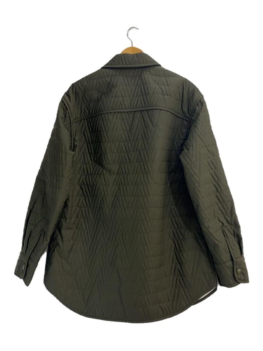 VALENTINO OTHER QUILTING ZIP OVERSHIRT JACKET S 23 Khaki VALENTINO OTHER QUILTING ZIP OVERSHIRT JACKET S 23 Khaki