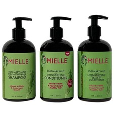 Mielle Rosemary Mint Shampoo, Leave-in,  Cond...