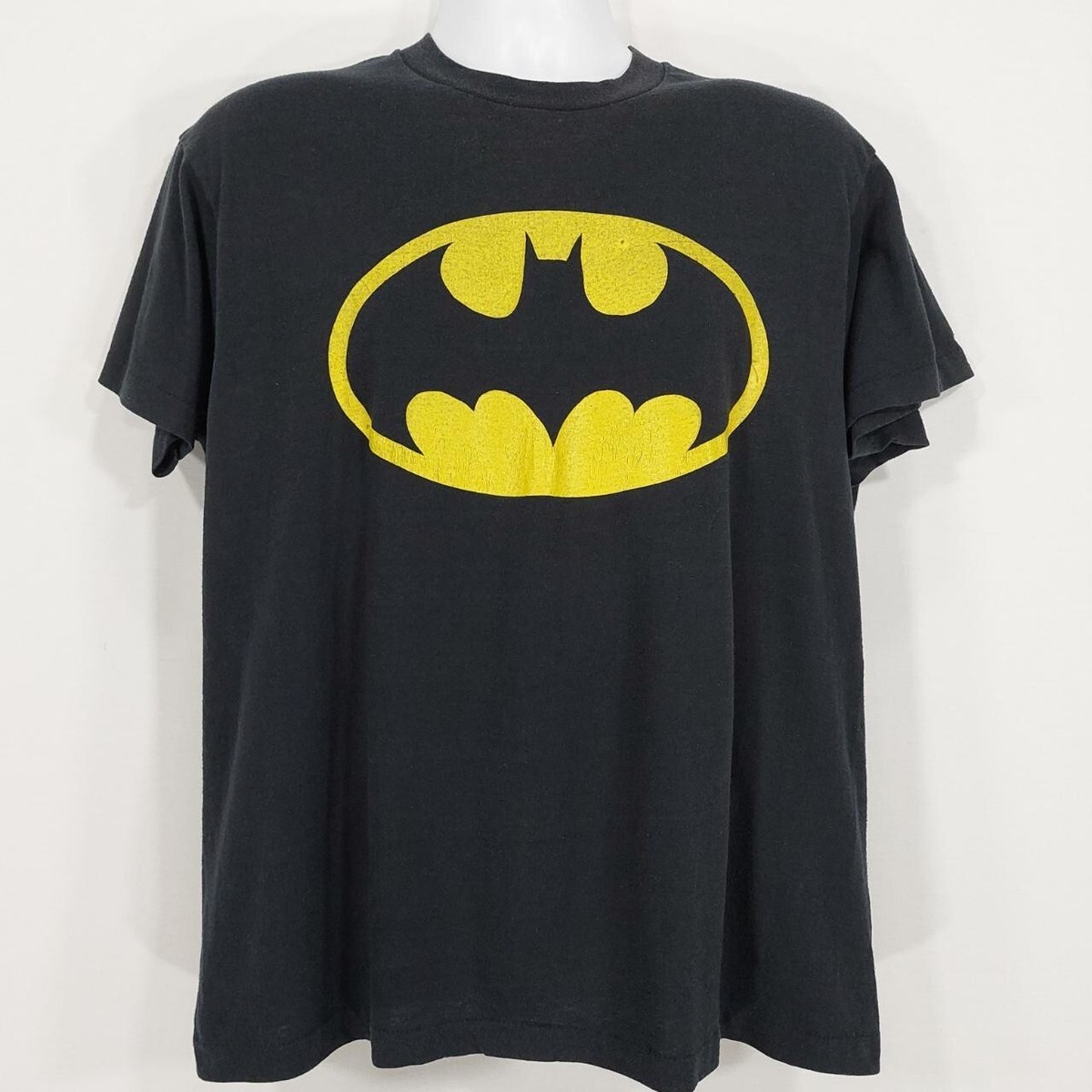 Vintage 70s Batman Wings Logo T-Shirt Screen Stars USA Single 