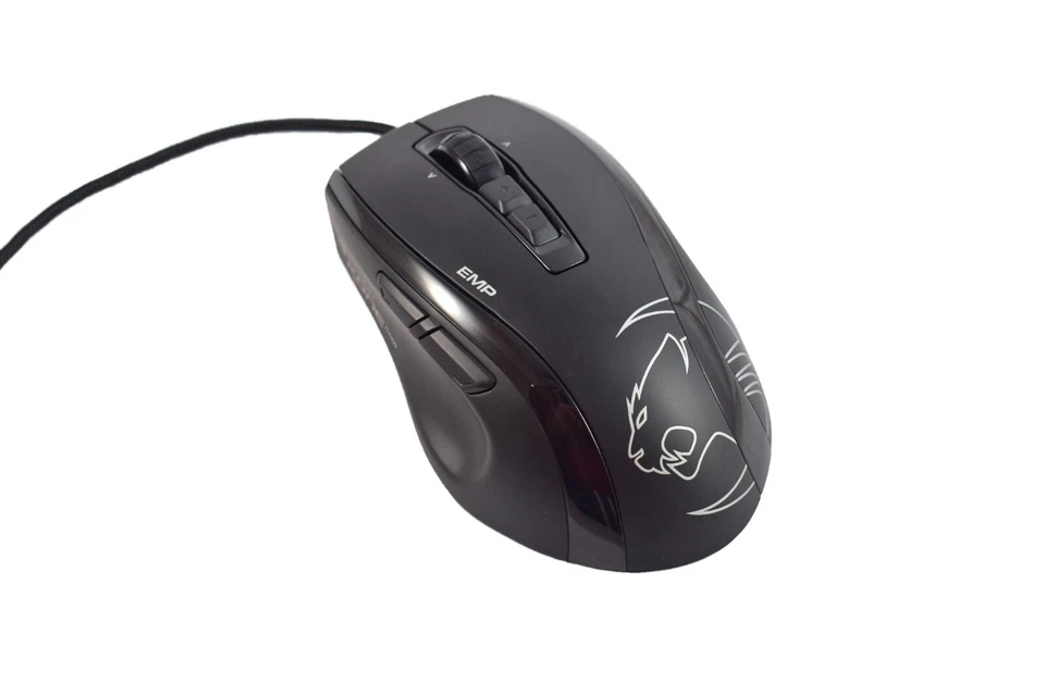 ROCCAT Kone EMP RGB Optical Performance Gaming Mouse, 12,000dpi, black, faulty - Image 3 of 4
