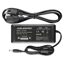 12V 7A AC-DC Adapter for DVE DSA-90W-12 Power Charger Supply Cord PSU Mains PSU