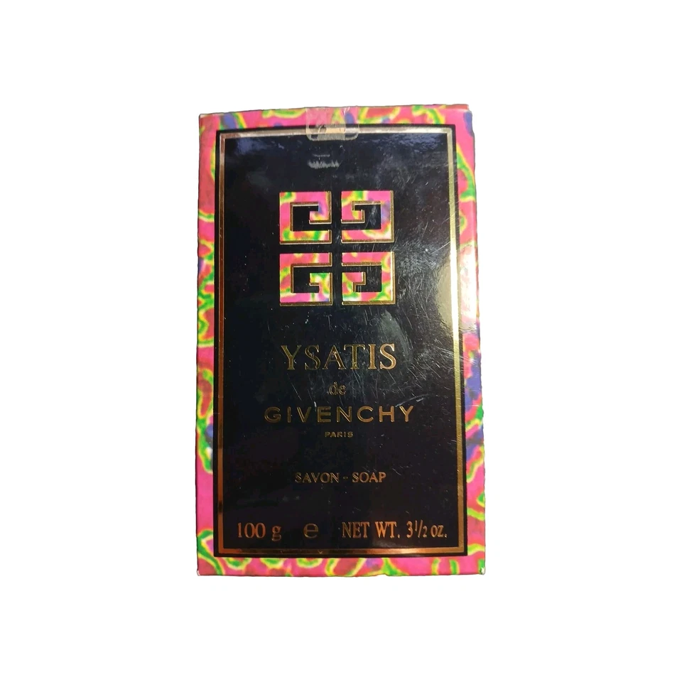NEW Vintage Ysatis de Givenchy Savon Soap With Dish In Original Box 3.5 oz/100g - Image 2 of 4