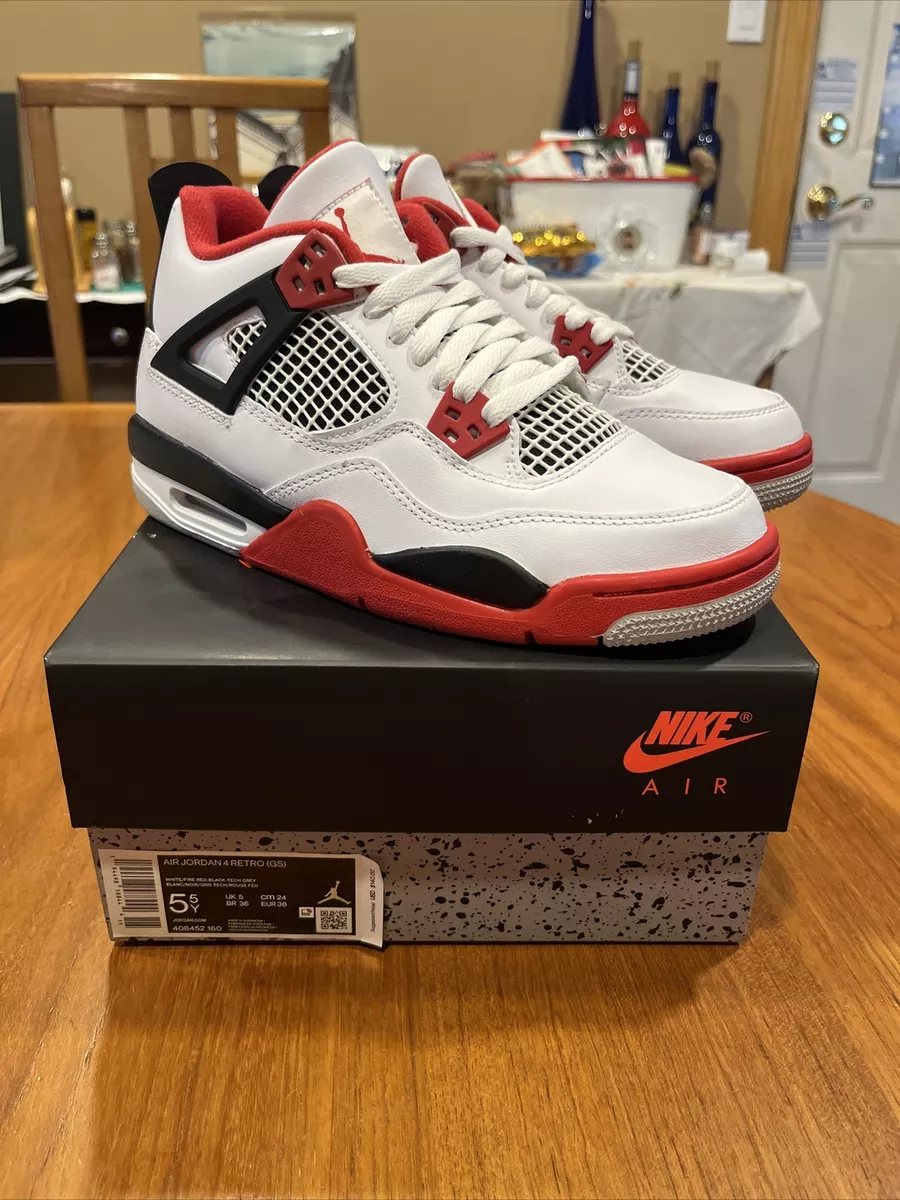 Air Jordan 4 Retro GS Fire Red 2020