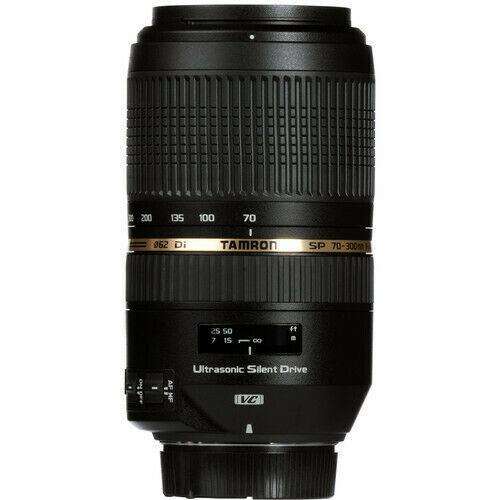 Tamron SP 70-300mm f/4-5.6 Di VC USD Telephoto Zoom Lens for Canon